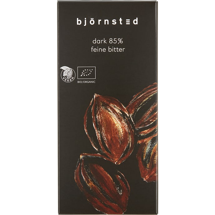 Mørk chokolade 85% kakao øko
