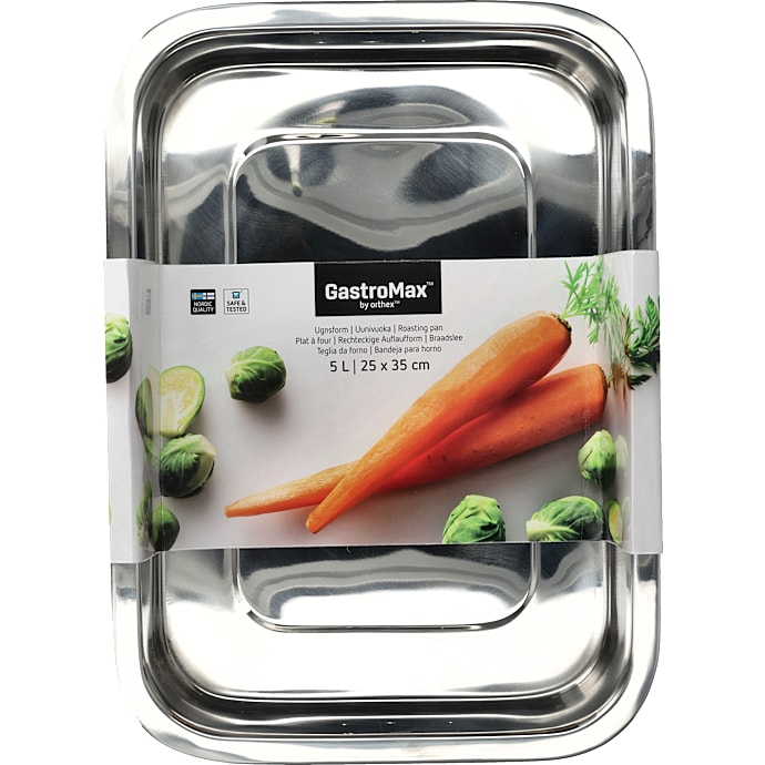 GastroMax bradepande - rustfrit stål