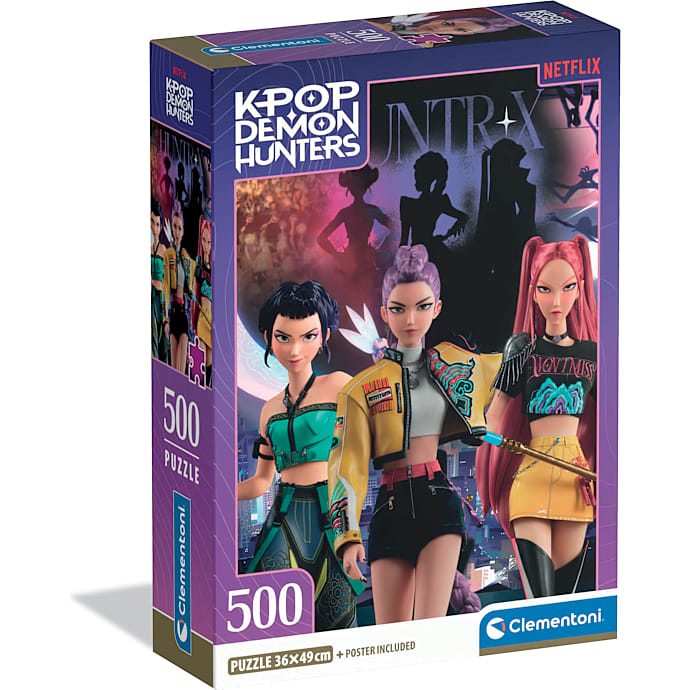 K-Pop Demon Hunters puslespil - 500 brikker – produktbillede