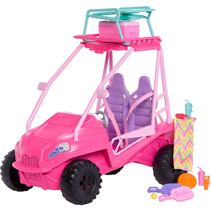 Barbie Mysteries: Beach Detectives Beach Buggy-legesæt