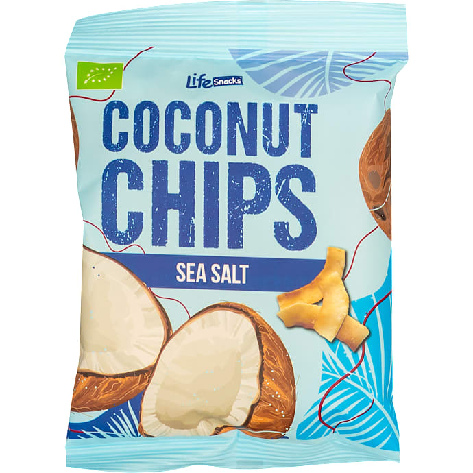 Kokoschips m. havsalt øko