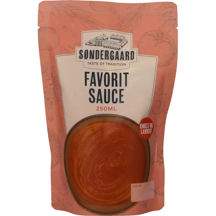 Favoritsauce – produktbillede