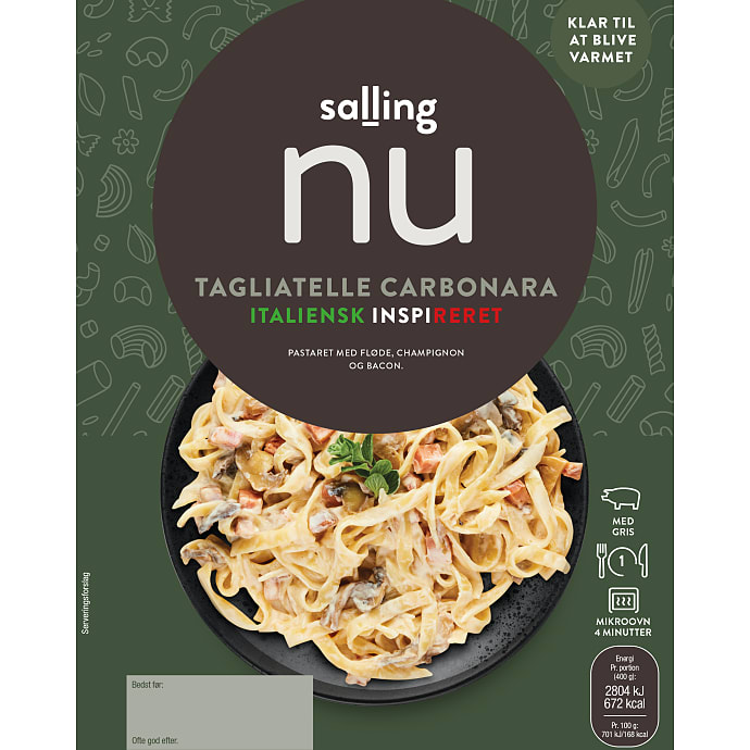 Salling NU Tagliatelle Carbonara