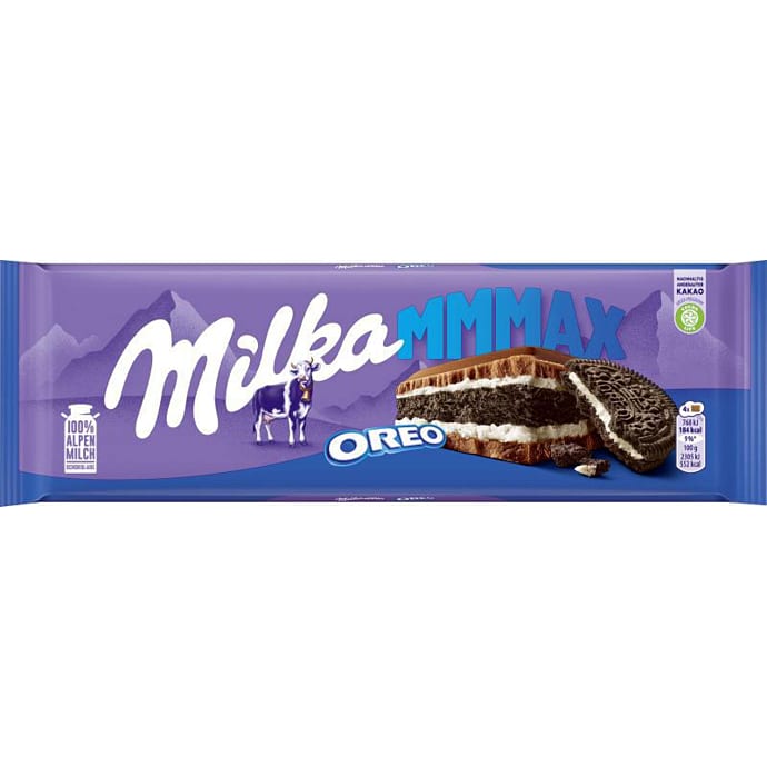 Milka Mælkechokolade med Oreo