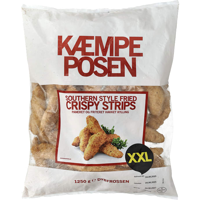 Kæmpeposen Southern Style Paneret Hakket Kylling