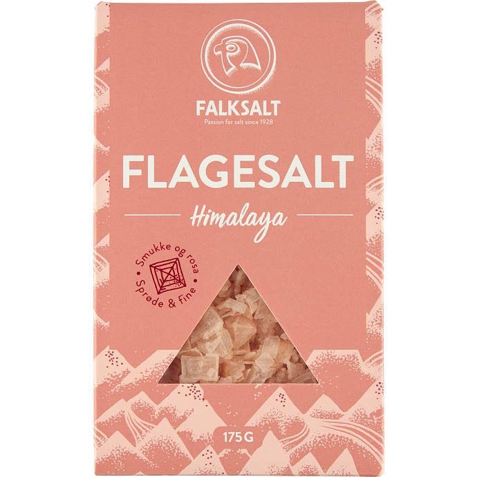 Falksalt Himalayasalt i Flager