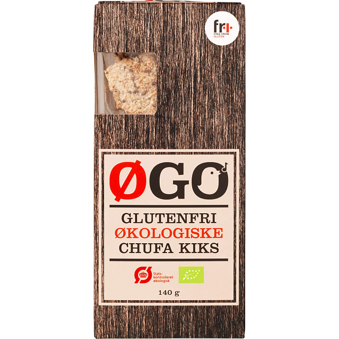 ØGO Kiks med Hørfrø Glutenfri Øko