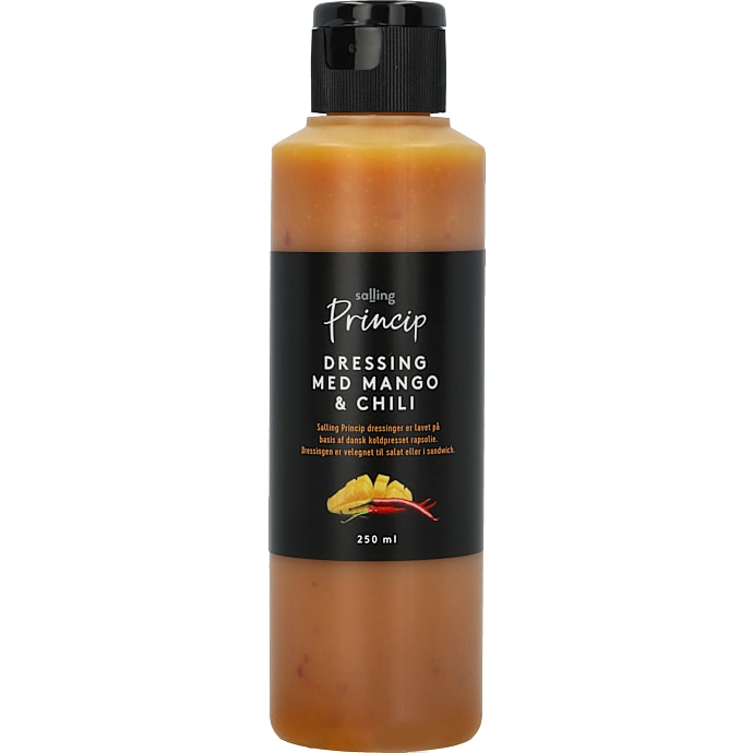 Mango- og chilidressing