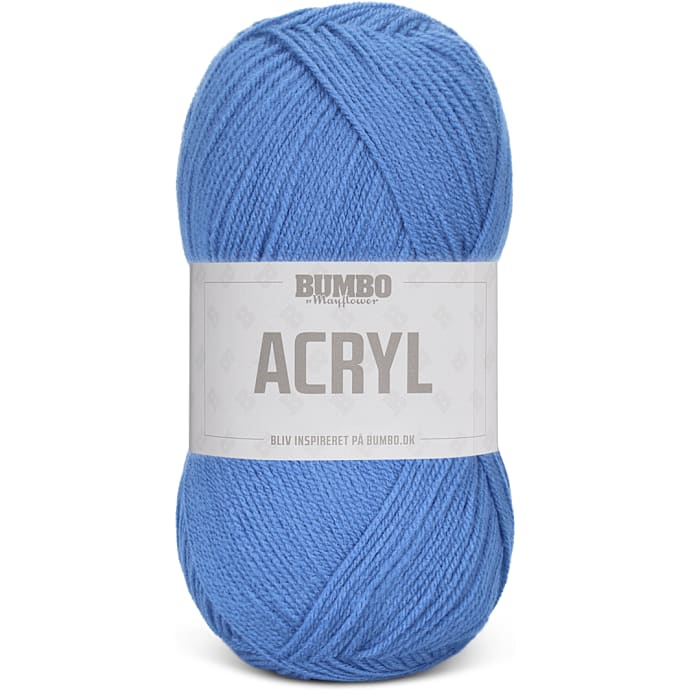BUMBO Akrylgarn - Søblå 053