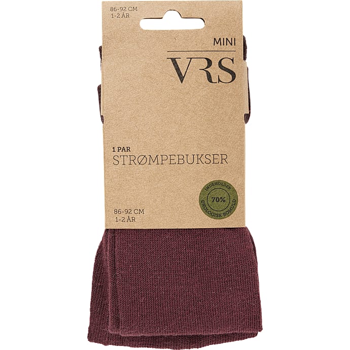 VRS Mini VRS Baby Strømpebukser Str. 1-2 År Bordeaux