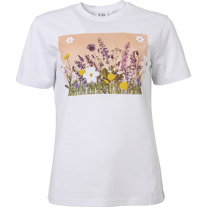 VRS dame T-shirt str. XL - hvid 1 stk.