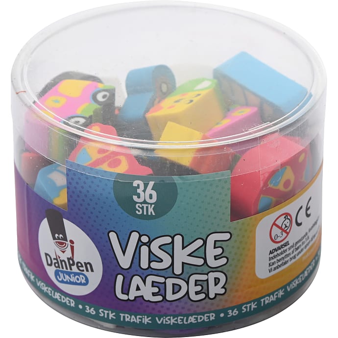 Danpen Junior Viskelæder 36-pak