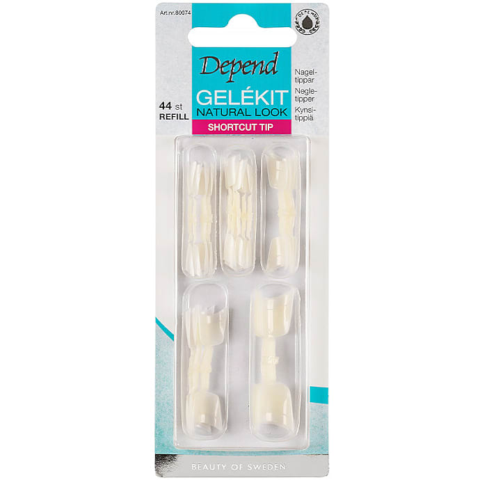 Depend Shortcut Tip kunstige negle gelékit refill