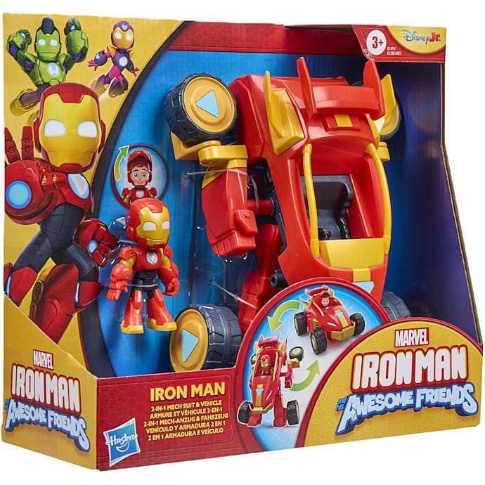 Disney Iron Man og transformerende køretøj