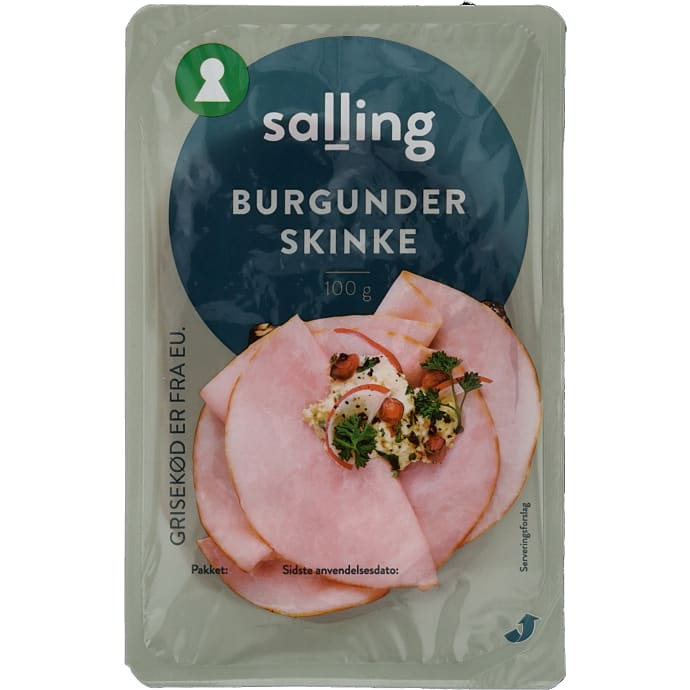 Salling Burgunderskinke i skiver