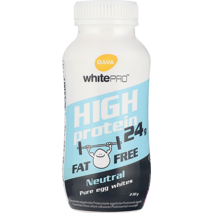 Whitepro Pasteuriserede æggehvider 220 g