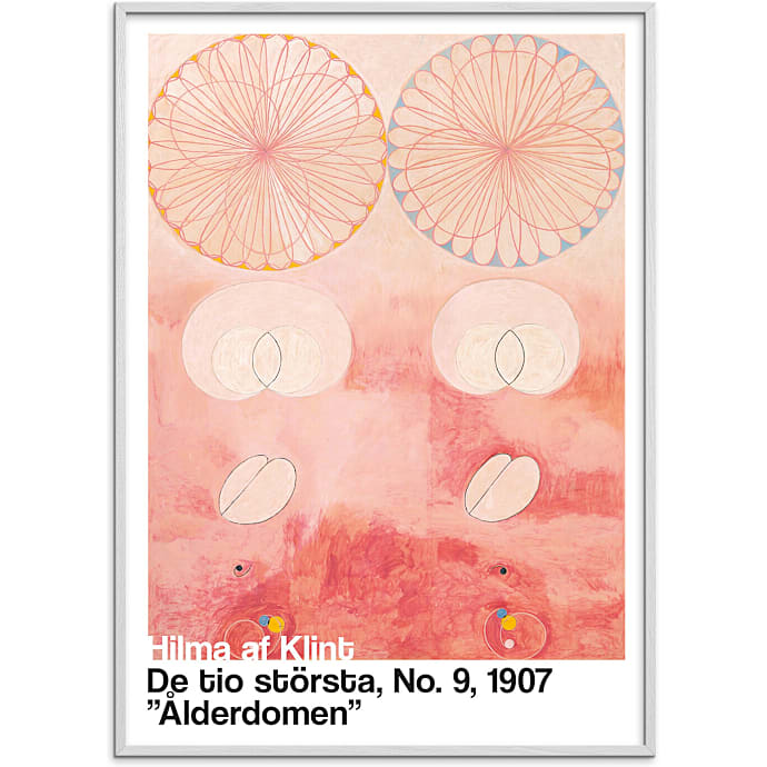 Citatplakat Ålderdomen H. af Klint 70x100