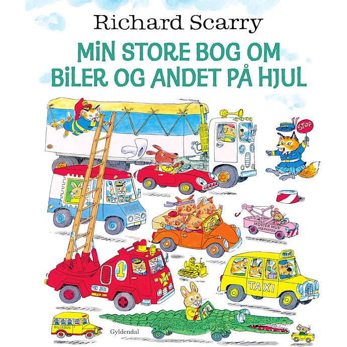 Min store bog om biler og andet på hjul - Richard Scarry