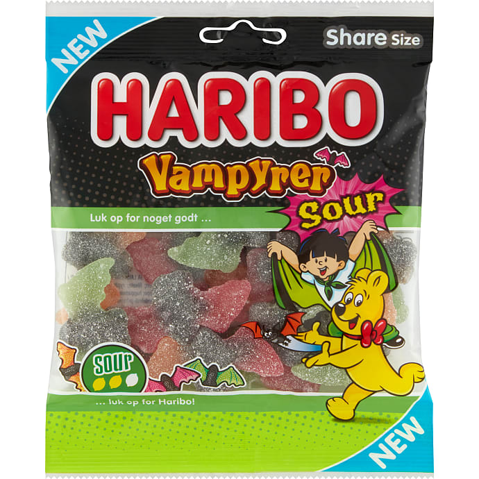 Haribo Vampyrer Sour 120 g