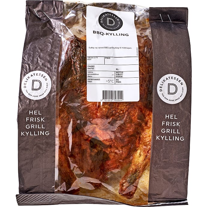 Kylling m. barbecuemarinade