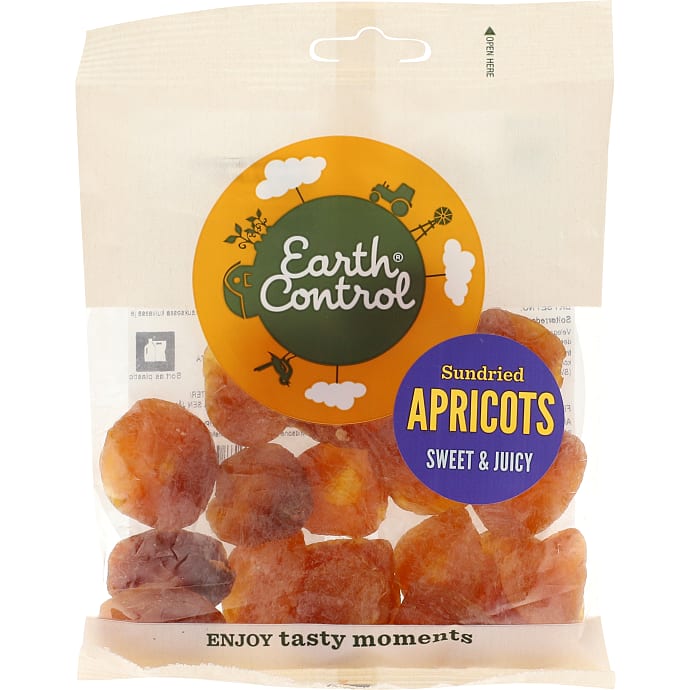 Earth Control Tørrede Abrikoser 100 g