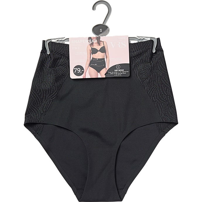 VRS Shapewear Dame Shape Tai Trusser Str. M Sort
