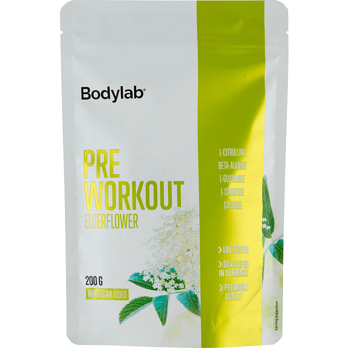 Bodylab Pre Workout Hyldeblomst