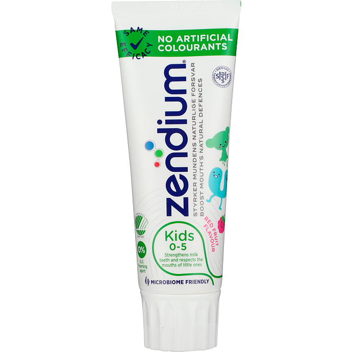 Børnetandpasta m. mild frugtsmag 0-5 år