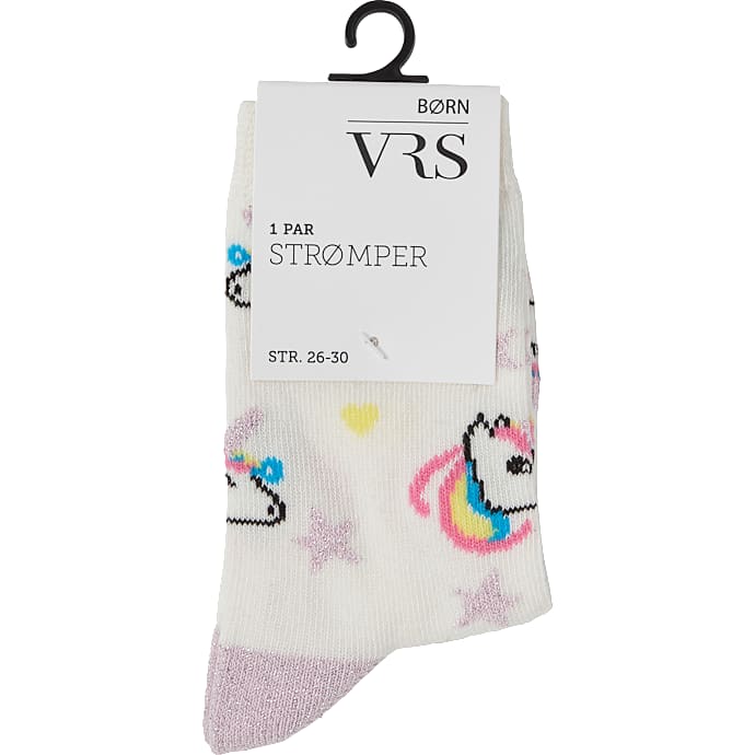 VRS børnestrømper str. 26/30 beige