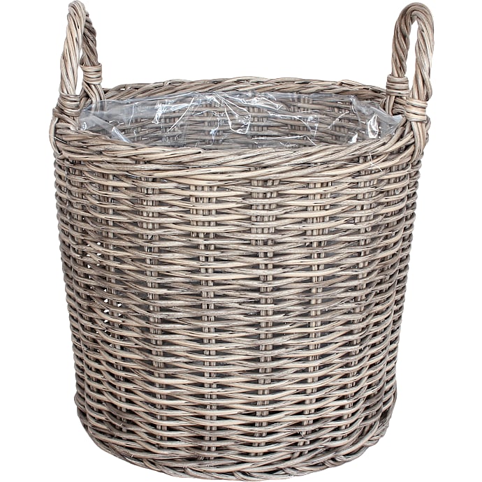 Marseille fletkurv - natur - Ø: 33 x H: 29 cm