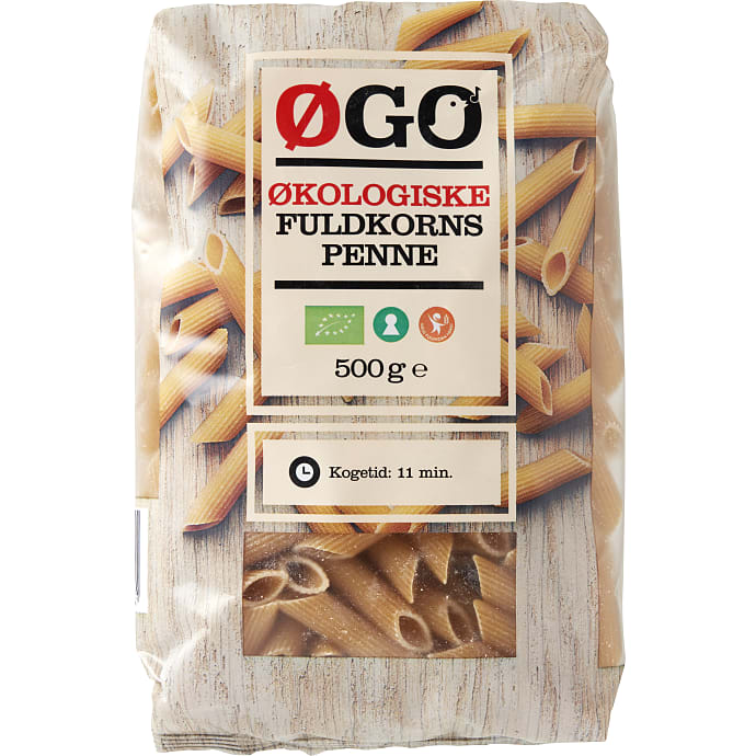Øgo Penne Fuldkorn Økologisk 500 g