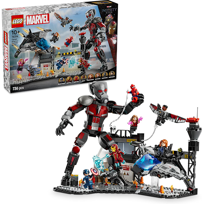 LEGO Marvel Civil War-actionkamp 76314