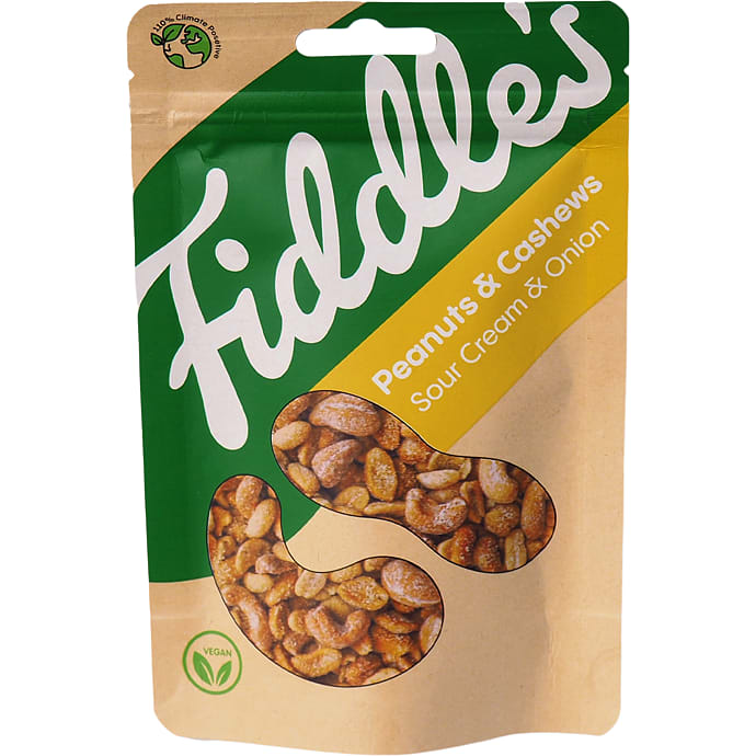 Fiddle's Peanuts Cashewnødder Sour Cream & Onion