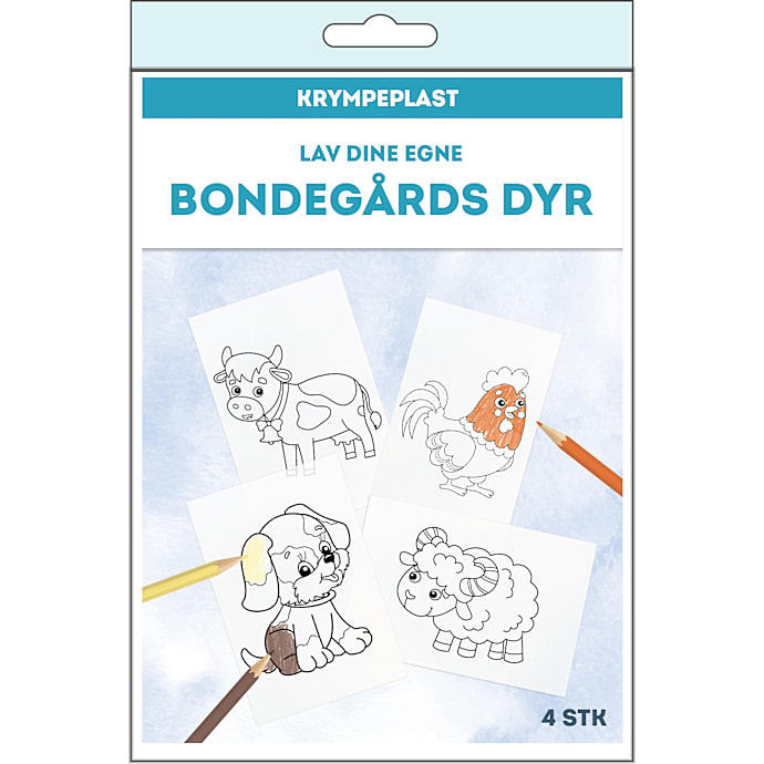 Krympeplast ark - bondegårdsdyr