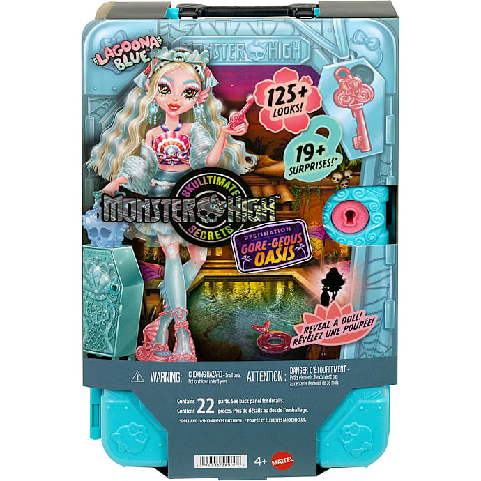 Monster High Skulltimate Secrets Lagoona Blue Dukke