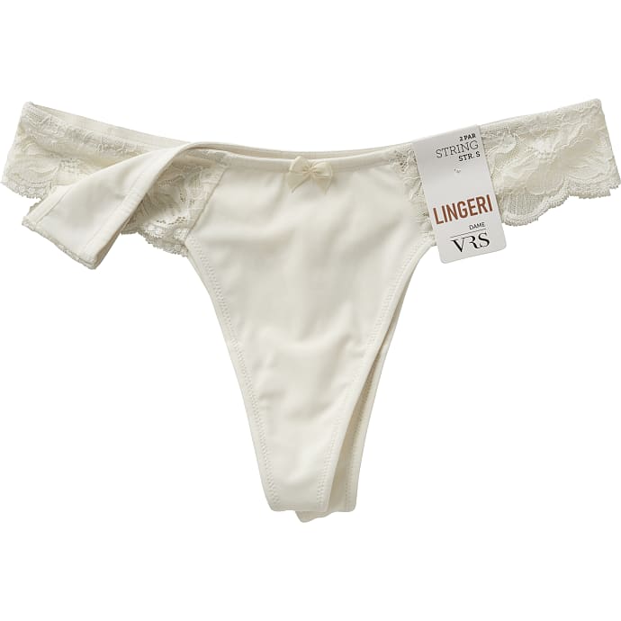 VRS Woman Dame 2-pak G-streng Str. 2XL