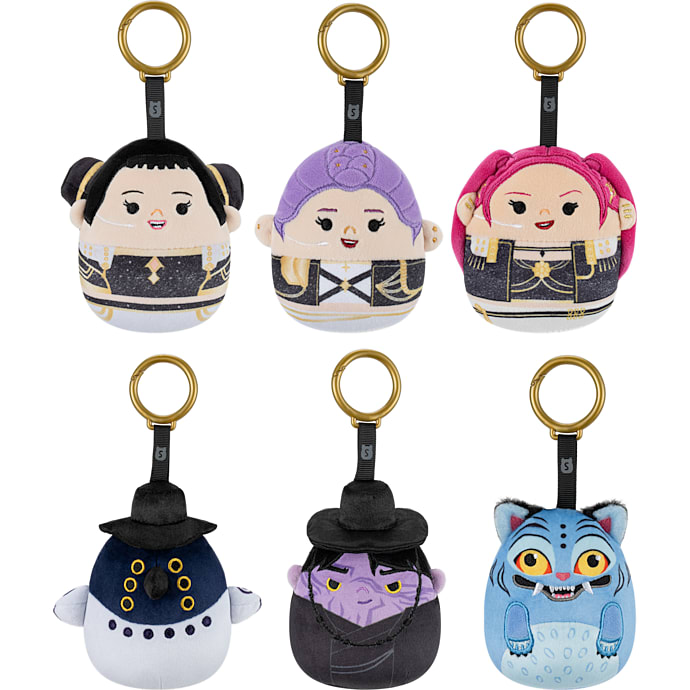 Squishmallows K-Pop Clip-On Plush - flere varianter - assorteret