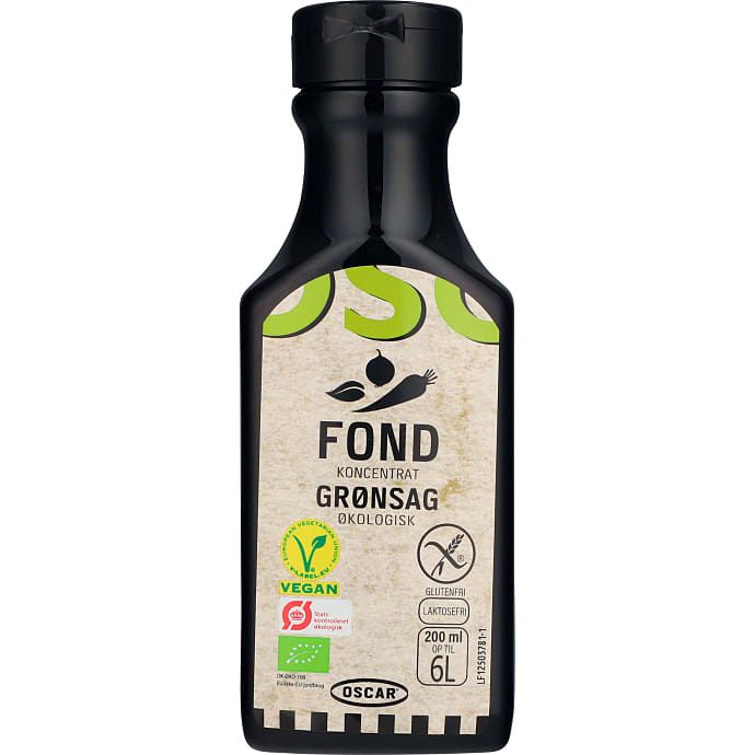 Oscar Grøntsagsfond øko 200 ml