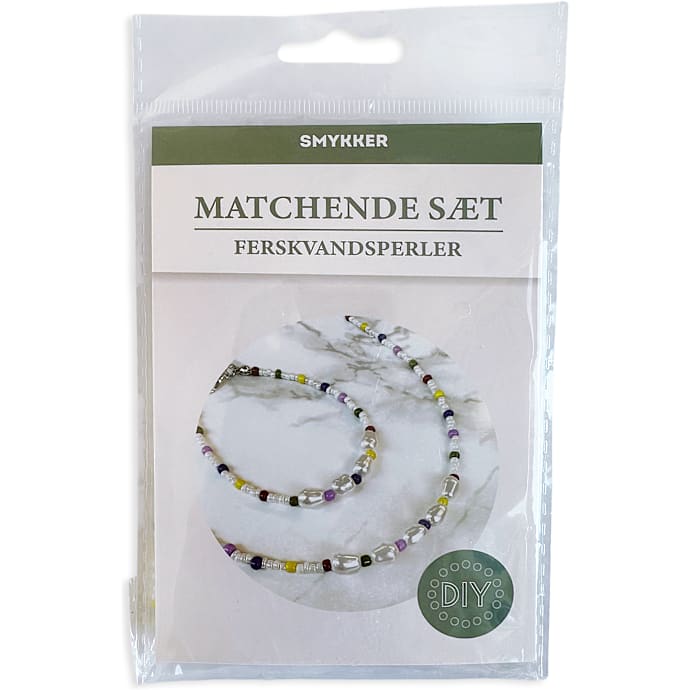 1Conzept DIY Smykkesæt Ferskvandsperler
