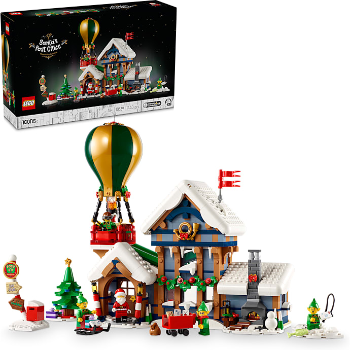 LEGO Icons Julemandens postkontor 10339