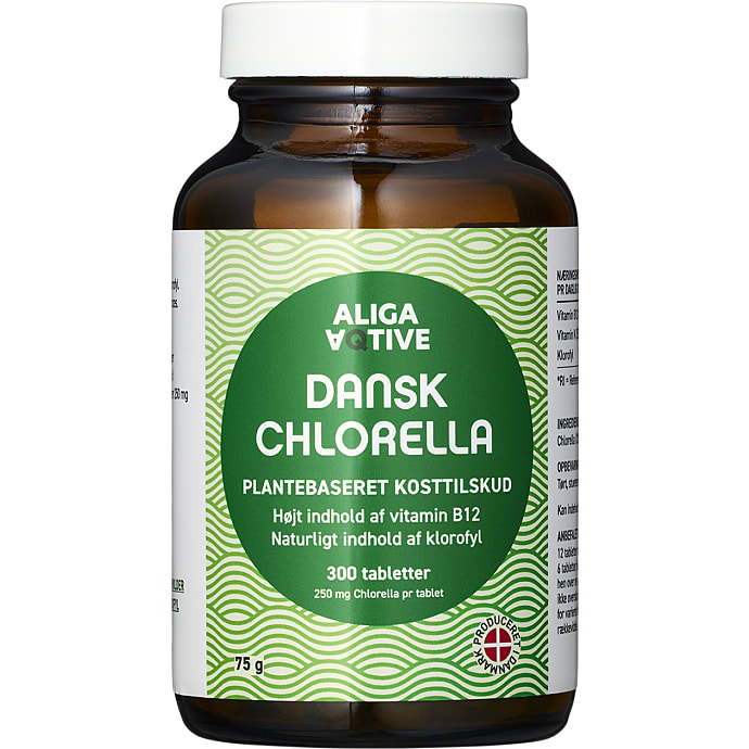 Aliga Aqtive Dansk Chlorella 300 stk
