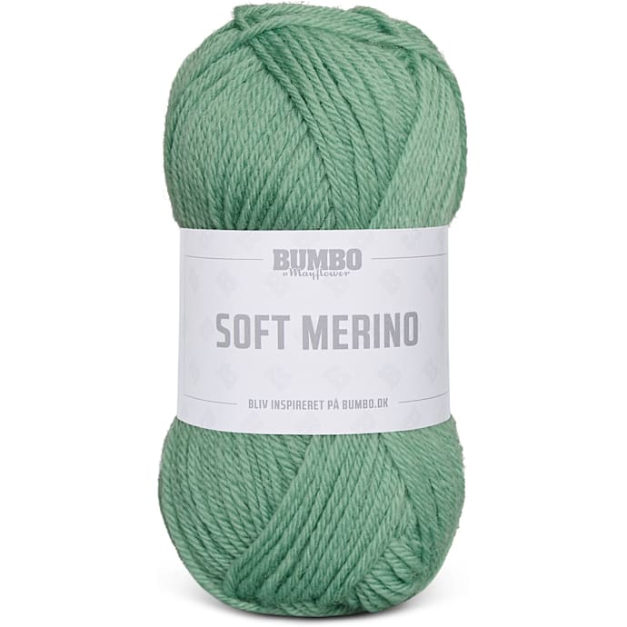 BUMBO By Mayflower Merinouldgarn grøn te 145