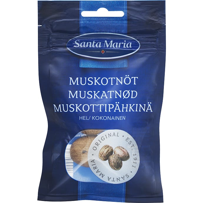 Santa Maria Hele muskatnødder 10 g