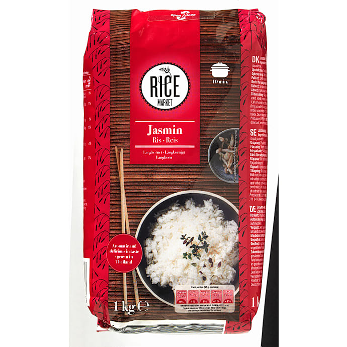 Rice market jasminris 1 kg