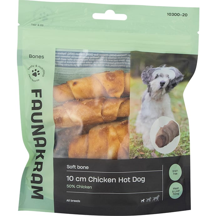 Faunakram Chicken Hot Dog 10 cm