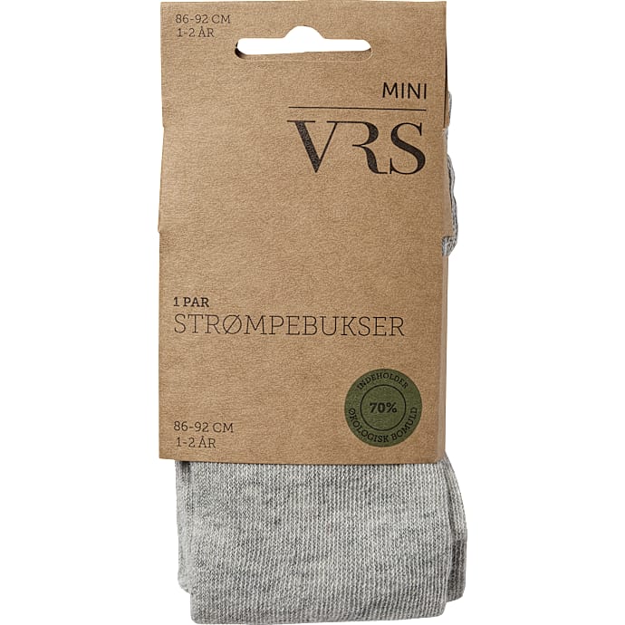 VRS Baby strømpebukser 1-2 år grå