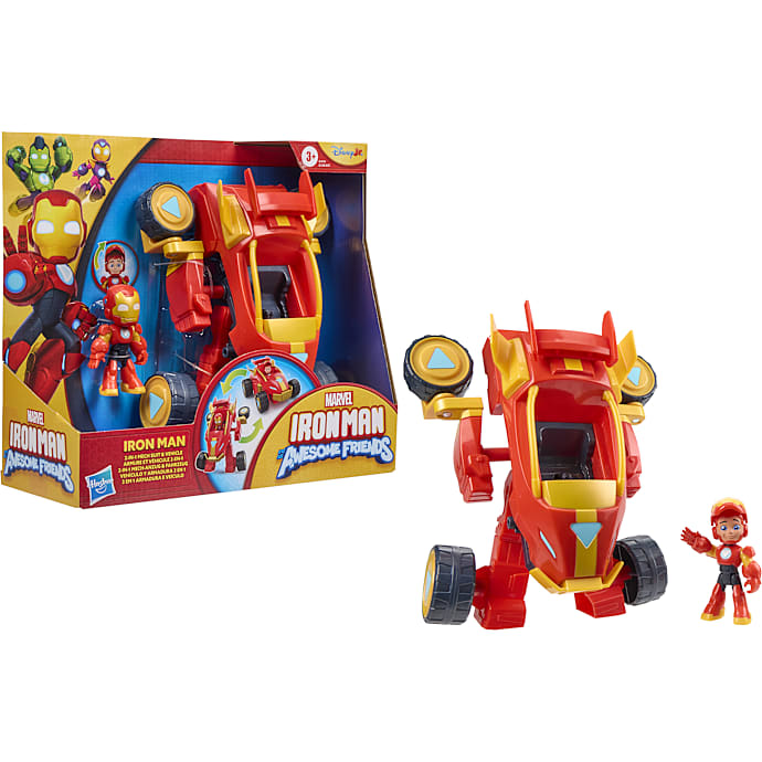Disney Iron man og transformerende køretøj