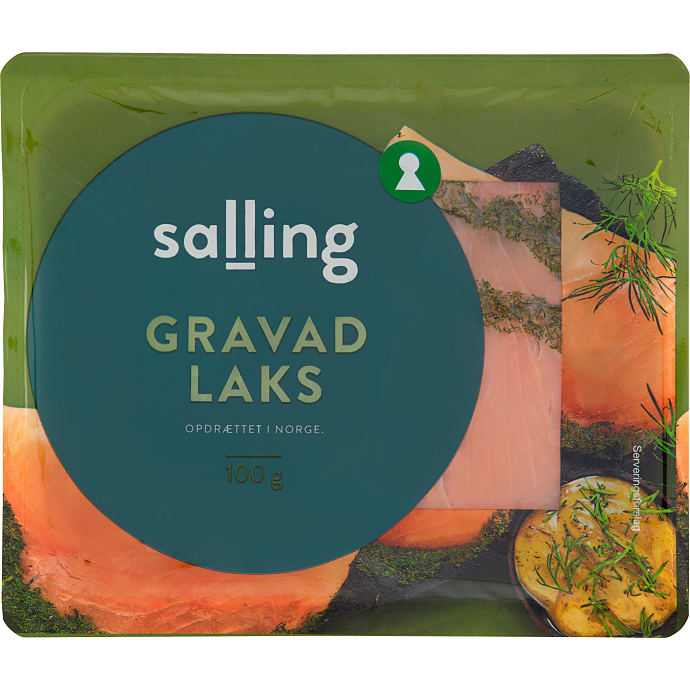 Salling Gravad Laks i Skiver