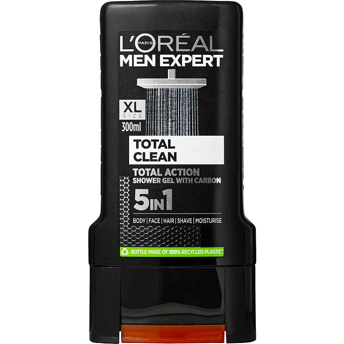 5-i-1 shower gel m. karbon