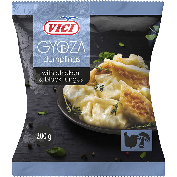 VICI Dumplings Kylling Sorte Svampe 200 g